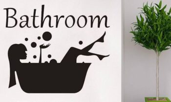 Décoration et personnalisation : les stickers muraux salle de bain