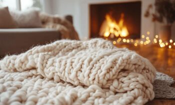 Plaids grosse maille : confort et style pour votre intérieur cocooning