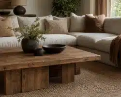 Quel choix de table basse pour un canapé d’angle ? Solutions, astuces et inspiration concrète