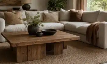 Quel choix de table basse pour un canapé d’angle ? Solutions, astuces et inspiration concrète